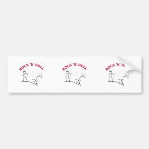 Rock 'N' Roll Autoaufkleber