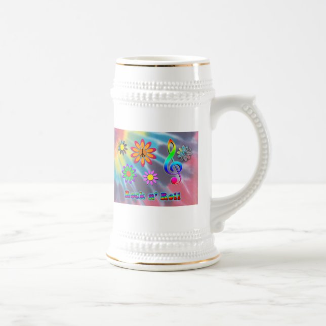 Rock n' Roll Bierglas (Rechts)