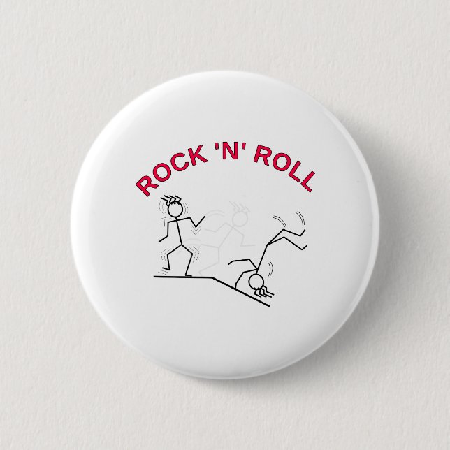 Rock 'N' Roll Button (Vorderseite)