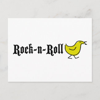 Rock-N-Roll Chick Postkarte