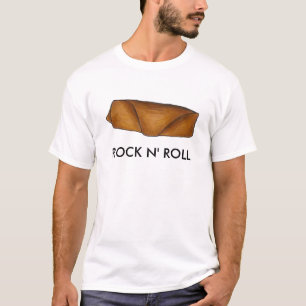 Rock n' Roll Eggroll Chinesisch Food Egl Roll T-Shirt