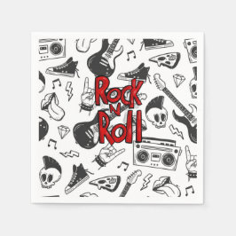 Rock N Roll Forever Serviette