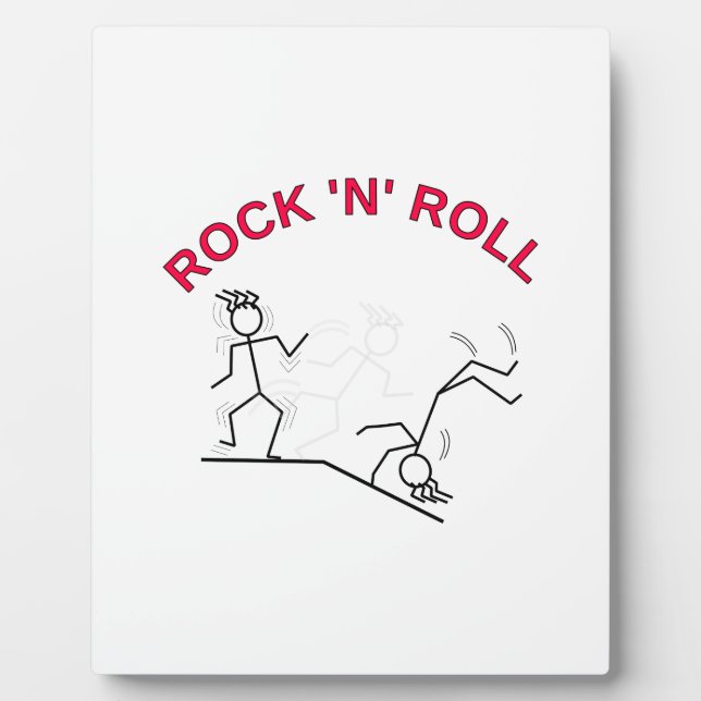 Rock 'N' Roll Fotoplatte (Vorderseite)