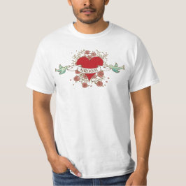 Rock 'n' Roll Groom T - Shirt (Rose)