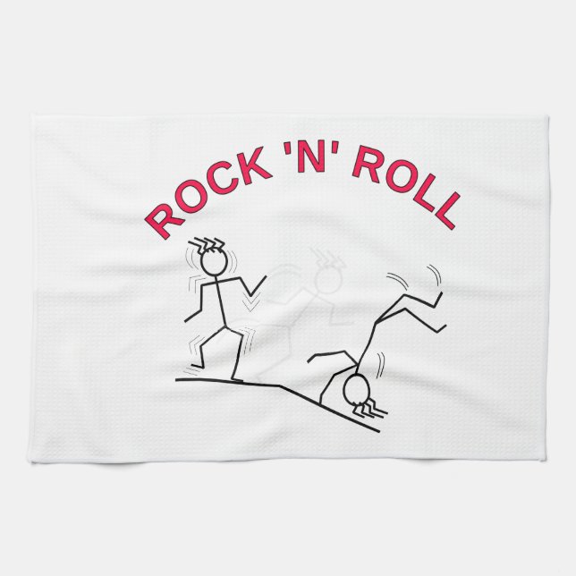 Rock 'N' Roll Handtuch (Horizontal)