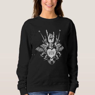 Rock N Roll Heavy Metal Musik E-Gitarre Für Sweatshirt