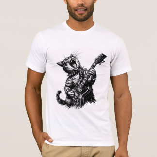Rock n Roll Katze T-Shirt