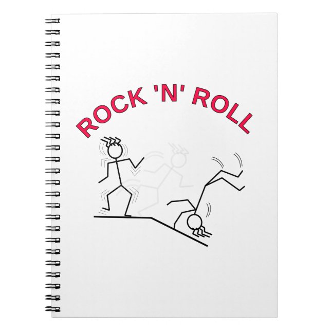 Rock 'N' Roll Notizblock (Vorderseite)