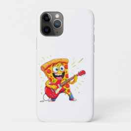 **Rock ’n’ Roll Pizza – Lustige Gitarre spielende Case-Mate iPhone Hülle