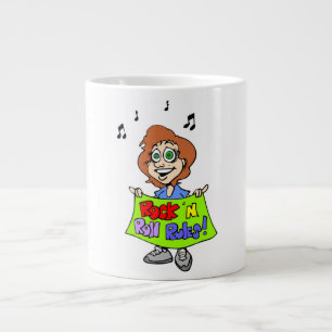 ROCK 'N ROLL REGELN Jumbo-Tasse