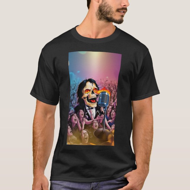 Rock 'n Roll Roar: Skull and Crossbones Edition T-Shirt (Vorderseite)