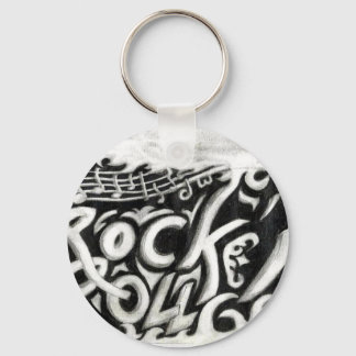 Rock n Roll Schlüsselanhänger