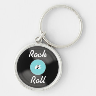 Rock n Roll Schlüsselschloss Geschenk Schlüsselanhänger