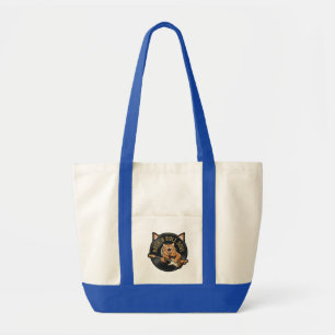 Rock N Roll Seele Vintage Katze Gitarrist Tragetasche