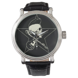 Rock-n-Roll Skull Armbanduhr