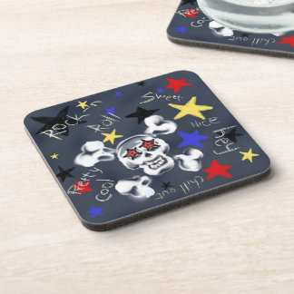 Rock-N-Roll Skull, Untersetzer