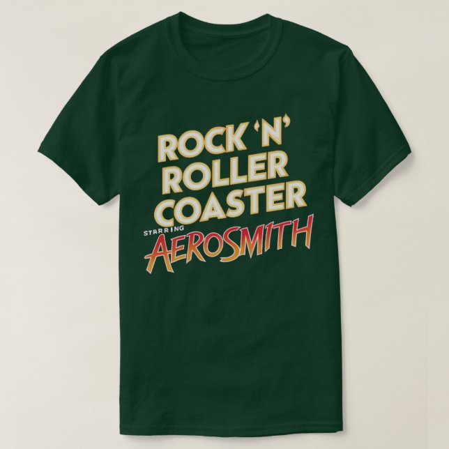 Rock N Rollercoaster TShirt (Design vorne)
