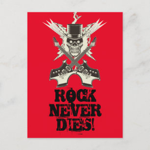 Rock Niemals stirbt! Postkarte