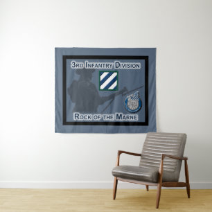 "Rock of the Marne" 3. Infanterie-Division Wandteppich