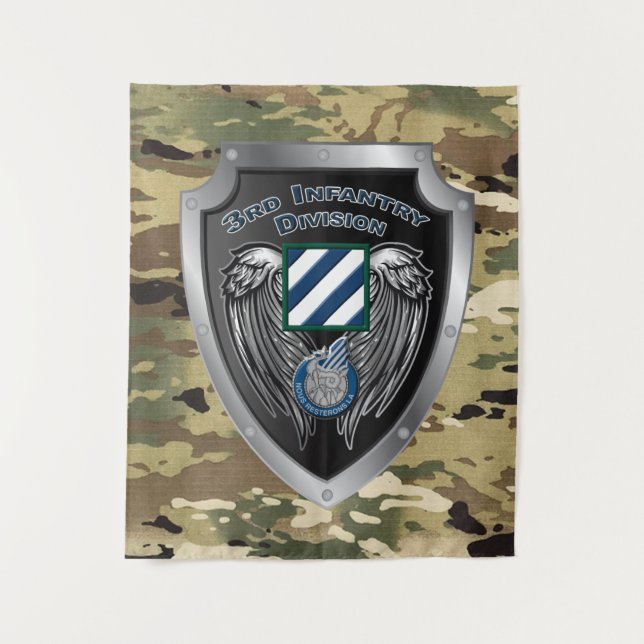 "Rock of the Marne" 3. Infanterie-Division Wandteppich (Vorderseite)