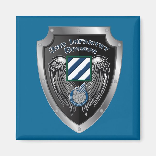 “Rock of the Marne” 3rd Infantry Division Magnet (Vorne)