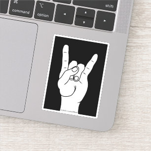 Rock On Aufkleber