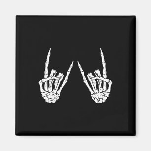 Rock on Band Rock and Roll Halloween Kostüme Männe Magnet