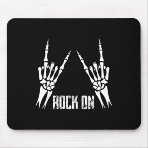 Rock on Band T-Shirts für Frauen Rock and Roll s f Mousepad