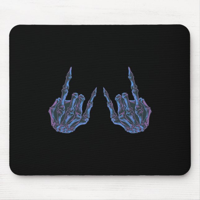 Rock on Band T-Shirts für Frauen Rock and Roll s f Mousepad (Vorne)