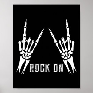 Rock on Bynd T-Shirts für Frauen Rock and Roll s f Poster