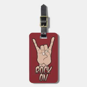 "Rock On Custom Gepäckanhänger" Gepäckanhänger
