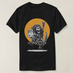 Rock on Grim Sensenmanns Einhorntour T-Shirt