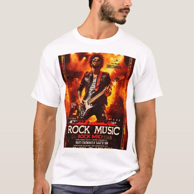 Rock On: kühne T-Shirts für True Music Lovers (Vorderseite)