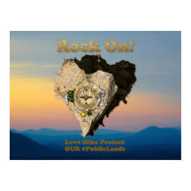 ROCK ON! Liebe Hike Schützt Unsere Öffentlichen Lä