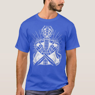 Rock on Rock und Roll Gitarre Hand für Musik Lover T-Shirt