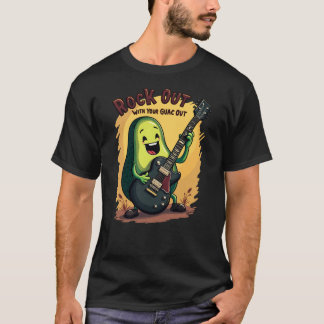 Rock out mit deinem Guac T-Shirt