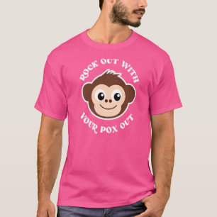 Rock out mit dem Pox-Out Monkey Pox T-Shirt