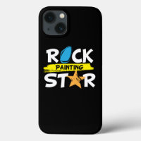 Rock Painting Star Stones