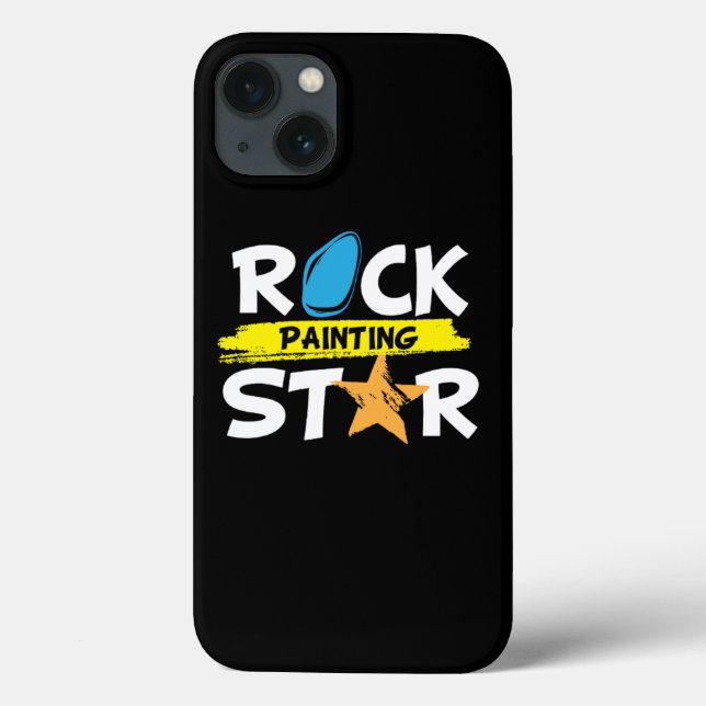 Rock Painting Star Stones Case-Mate iPhone Hülle (Rückseite)