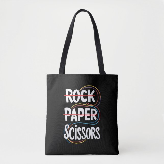 Rock Paper Scissan Lesbian Funny Gay Pride LGBT (Vorderseite)