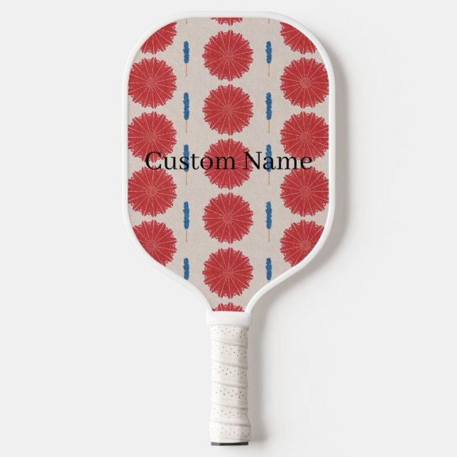 Rock Paper Umbrellas Pickleball Paddle (Vorderseite)