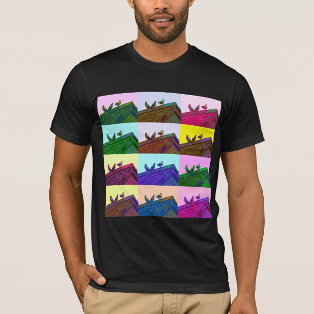 Rock Pigeon Pop T-Shirt (Vorderseite)