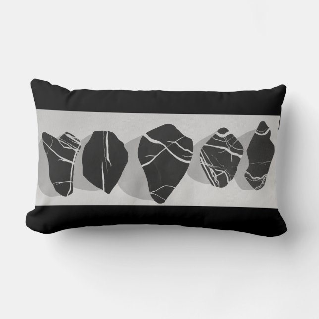 Rock Pillow, eine Art Lendenkissen (Vorderseite)