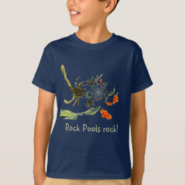 Rock Pool Crabs Fish Seaside Fun T-Shirt