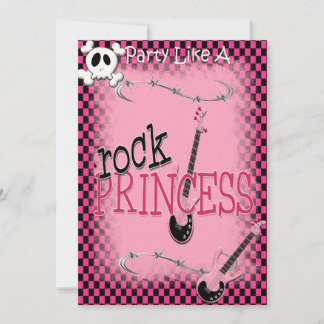 Rock Princess - Einladung