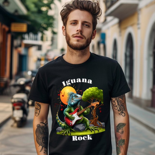 Rock Reptiles Sunset Serenade T-Shirt (Von Creator hochgeladen)