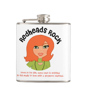 Rock Rock Vinyl Wrapped Flask Flachmann
