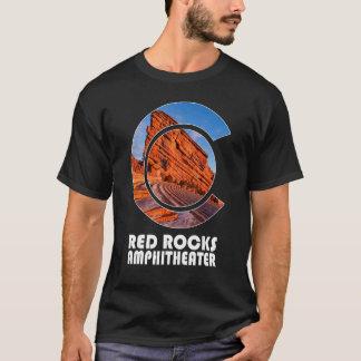 Rock Rocks Amphitheater Morrison Colorado Konzerte T-Shirt