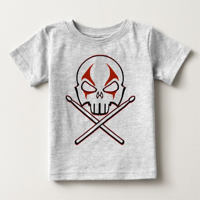 Rock & Roll Baby Shirt Heavy Metal Baby Rock Shirt (Vorderseite)