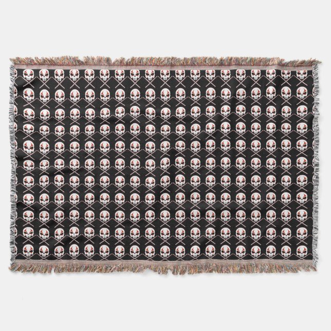 Rock & Roll Blanket Schwermetall Drummer Decke (Vorderseite)